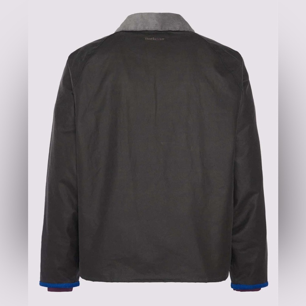 NWT BARBOUR X FLOWER MOUNTAIN Jacket in Dark grey - Picture 4 of 14